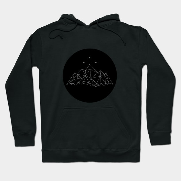 the Night Court insignia from A Court of Frost and Starlight Hoodie by Ranp